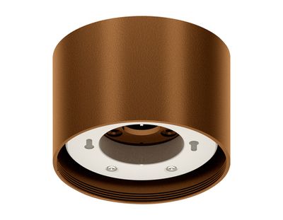 Корпус светильника накладной C8117 SCF кофе песок D85*H60mm GX53