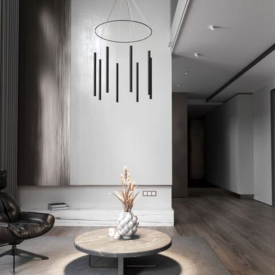 Светодиодный подвесной светильник с регулировкой высоты 301101 LED черный