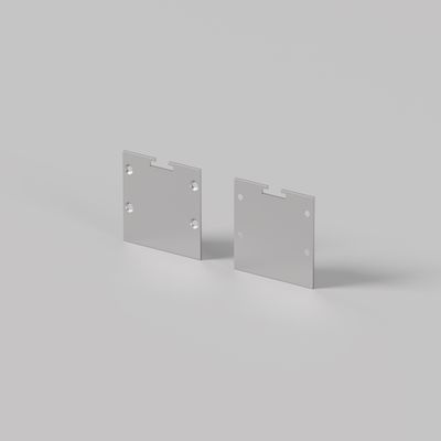 Комплект заглушек (для профиля 72×36) 2 шт., ALM-7236T-S-EC 642083. TM Maytoni