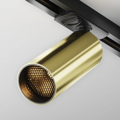 Трековый светильник Фокус / Focus LED Unity 3000K 12Вт 50°, TR021-1-12W3K-W-BBS. TM Maytoni