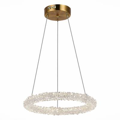 SL6110.203.01 Люстра подвесная ST-Luce Золотистый/Золотистый LED 1*25W 3000 - 6500K