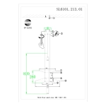 SL6101.213.01 Люстра подвесная ST-Luce Золотистый/Белый LED 1*15W 3000K