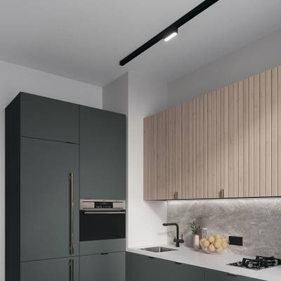 Трековый светильник Basis Gravity 3000K 10Вт 120°, TR075-2-10W3K-B. TM Maytoni