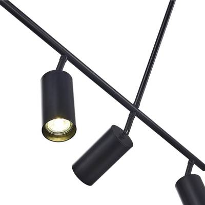 SL1206.403.05 Светильник подвесной ST-Luce Черный/Черный GU10 5*5W 4000K