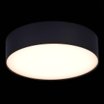 ST606.432.27 Светильник потолочный Черный LED 1*27W 3000K 2 340Lm Ra>85 120° IP20 D220xH55 185-265V
