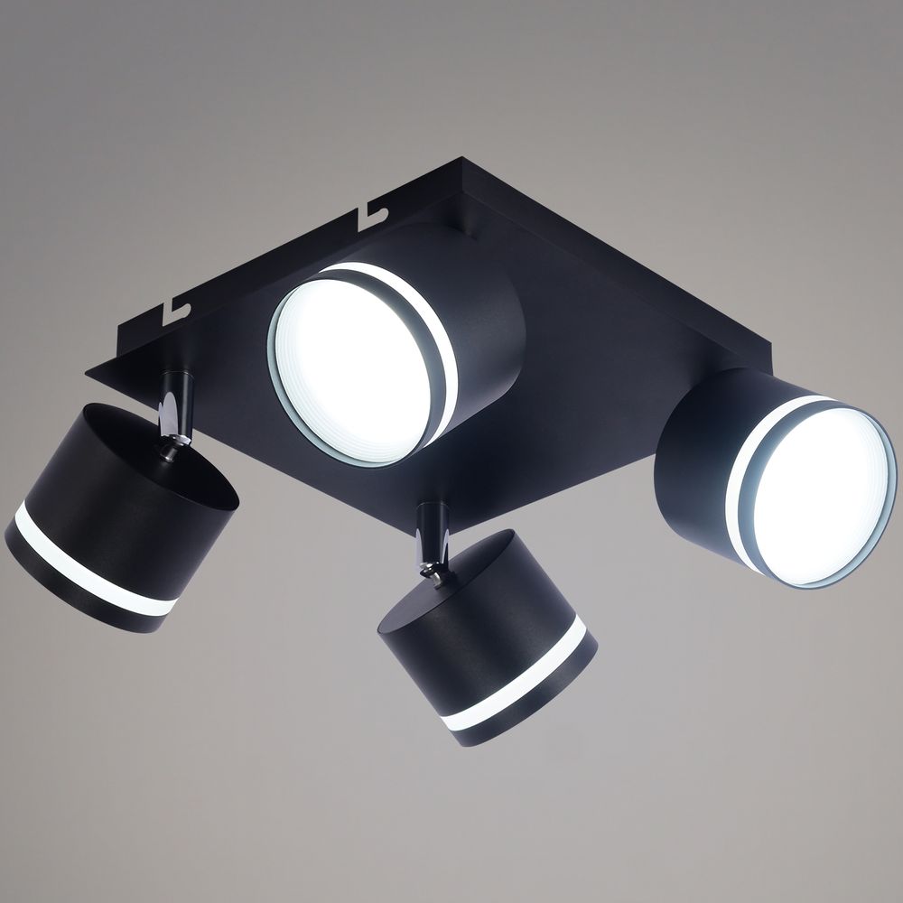 51540-0.3-04 GX53 BK+CR светильник потолочный