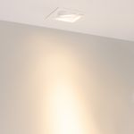 Светильник MS-VORTEX-BUILT-S117x117-20W Warm3000 (WH-WH, 20 deg, 230V) (Arlight, IP20 Металл, 5 лет)