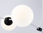 Подвесной светильник TR2552/6 WH/BK белый/черный E27/6 max 60W 1160*600*450
