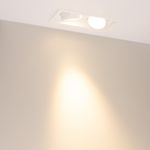 Светильник MS-VORTEX-BUILT-S250x140-2x30W Warm3000 (WH-WH, 30 deg, 230V) (Arlight, IP20 Металл, 5 лет)