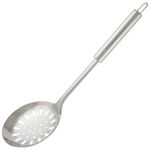 Шумовка из нержавеющей стали, NIMBUS, 33,5*11,2 см, овальная ручка с подвесом (Минимальная отгрузка 12 шт)