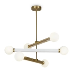 Подвесной светильник Cross FR5381PL-06G, G9х6. TM Maytoni