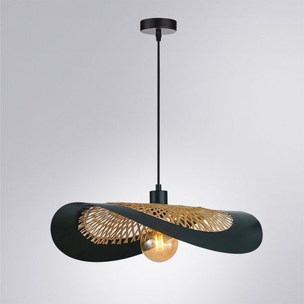 Подвесной светильник Arte Lamp WOODSTOCK A7059SP-1BK, 1хE27