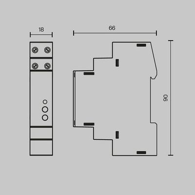 Диммер DALI DT6 TRIAC 230VAC DIN, 721018. TM Maytoni