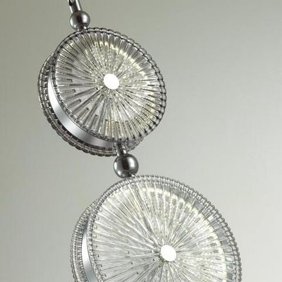 5416/13LA L-VISION ODL_EX23 154 хром/серый/св.серый металл/стекло Подвес LED 13W 4000K CARAMELLA