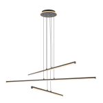 Citilux Trent CL203731 LED Люстра подвесная с пультом Чёрная