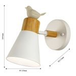 Бра Uccello 2939-1W, 1*E27*40W. ТМ F-Promo
