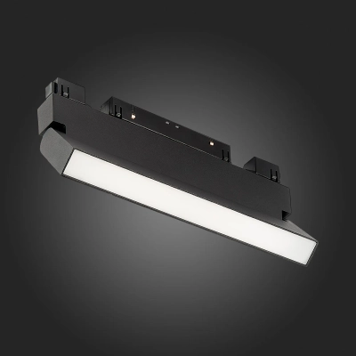 ST363.446.12 Магнитный трековый светильник Черный LED 1*12W 4000K 720Lm Ra>80 120 IP20 L219xW22xH108 48V