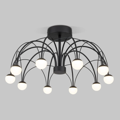 Потолочный светодиодный светильник Ragno 90035/10 LED черный, LED