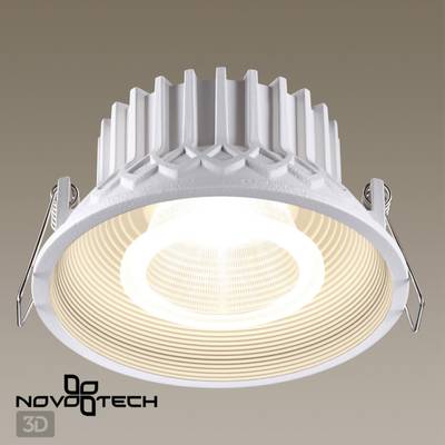 358789 SPOT NT21 280 белый Светильник встраиваемый светодиодный IP20 LED 15W 4000K 1600Лм 110-265V BIND