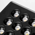 267637 Светильник 48V д/1-фазн трека DUE LED 24W 1500LM 90G ЧЕРНЫЙ 3000K IP20