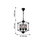 Подвесная люстра Kiara 2057-3P. ТМ Favourite