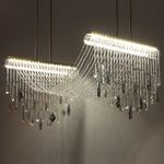 5420/48L HALL ODL_EX25 79 античная бронза/металл/стекло/хрусталь Люстра LED*48W 3000K 2239Лм AFINA