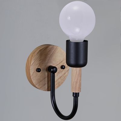 99960-0.2-01 BK+WOOD светильник настенный