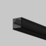 Рассеиватель для профиля 16×16 (Угол, Чёрный, 2 м), ALM-1616S-B-DF-2M 642028. TM Maytoni