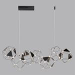 5087/32L L-VISION ODL25 505 черный хром/металл Люстра LED 32W 4000K 1900Лм TRELLIS
