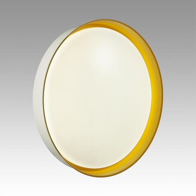7711/DL COLOR SN 157 Светильник пластик/белый/желтый LED 48Вт 4000К D407 IP43 TUNA YELLOW