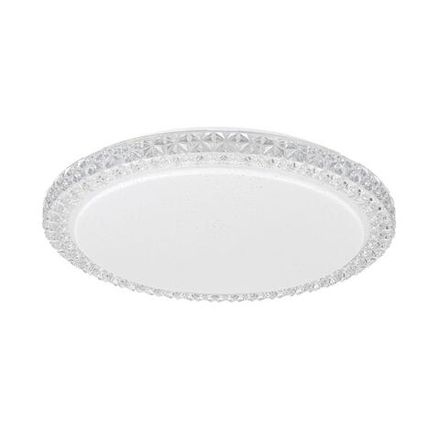 Citilux Кристалино Слим CL715R360 LED Люстра с диммером Прозрачная