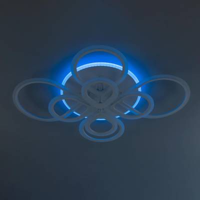 Citilux Транай Смарт CL235A180E RGB Умная люстра Белая