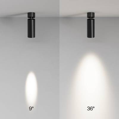 Потолочный светильник FOCUS LED 4000К 12Вт 9° IP 20 C055CL-L12W4K-SS-B. TM Maytoni
