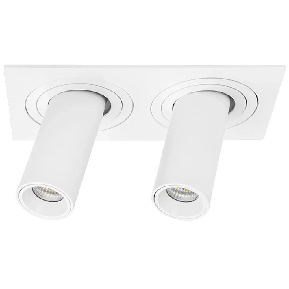 i526262 Светильник INTERO TUBO LED 10W*2 500LM*2 60G БЕЛЫЙ 3000K (217526+217262+217262)