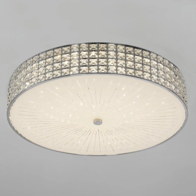 Citilux Портал CL32410G1 LED RGB Люстра хрустальная с пультом Хром