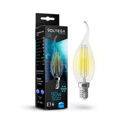 Светодиодная лампа Crystal Graphene Candle wind 9W 4000K E14, 7133. TM Maytoni