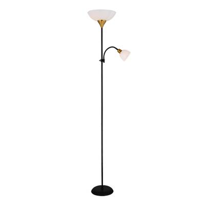 Торшер Arte Lamp DUETTO A9569PN-2BK, 2хE27