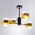 Люстра на штанге Arte Lamp CARLO A8205SP-4BK, 4хE14