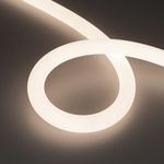 Светодиодная лента герметичная MOONLIGHT-SIDE-FP-X1088-D25mm 24V Day4000 (20 W/m, IP65, 5m, wire x1) (Arlight, Вывод кабеля боковой)
