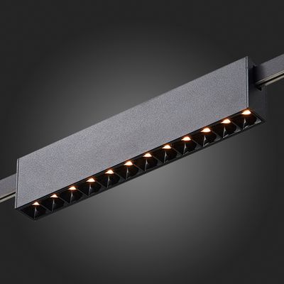 ST816.406.12 Магнитный трековый светильник FARM Черный LED 1*12W 3000K 609Lm Ra90 40 IP20 L232xW24xH48,5 24V