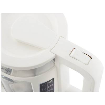 Чайник ENERGY E-256 (1.5л) стекло, белый