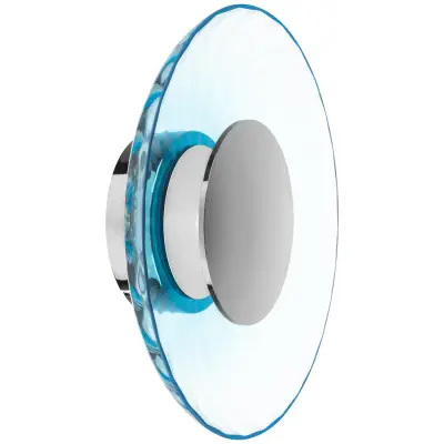 809025 Настенно-потолочный светильник CELESTA LED 24W 600LM ХРОМ/ГОЛУБОЙ 3000K Lightstar