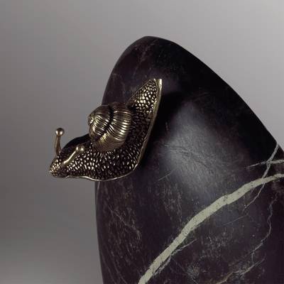 7068/5WL ECODESIGN ODL26 Настенный светильник темно-зеленый/мрамор/металл IP20 LED 6W 240Лм 3000K 220-240V VALLEY