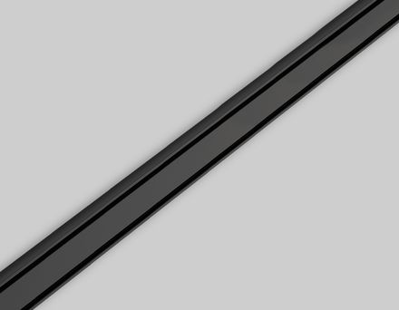 Шинопровод низковольтный накладной Magnetic Ultra Slim GV1011 BK черный IP20 48V 2000*26*6 (без крепежа)