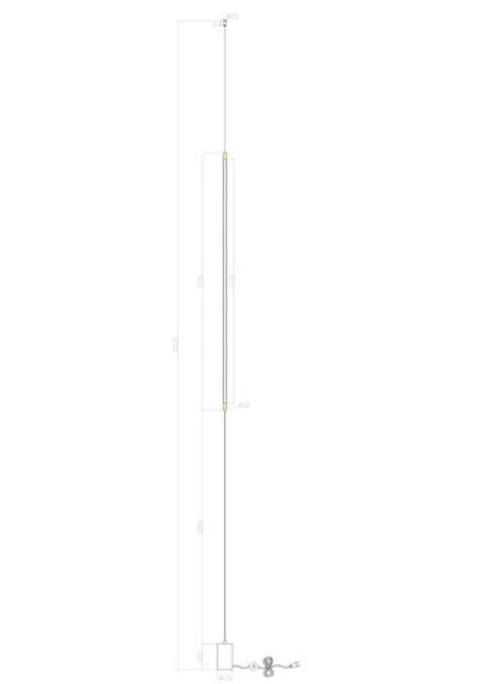 Торшер Arte Lamp MACLEAN A2918PN-1BK, 1хLED