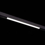 ST360.436.12 Магнитный трековый светильник Черный LED 1*12W 3000K 780Lm Ra&gt;80 120 IP20 L406xW22xH44 48V