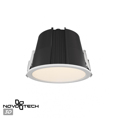 359426 SPOT NT24 510 белый Светильник встраиваемый с переключателем цв. температуры IP65 LED 15W 170-265V 3000К\4000К\6000К LANG
