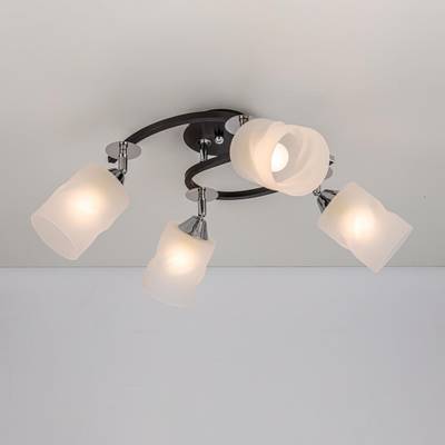Citilux Сиерра CL119241 Люстра с поворотными плафонами Чёрная