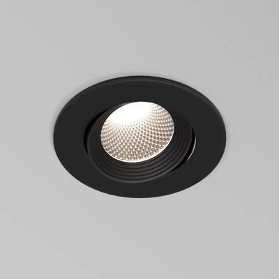 Светильник встраиваемый светодиодный Even 7W 4000K черный 25094/LED