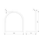 Настольная светодиодная лампа с регулировкой яркости 608051 LED, LED